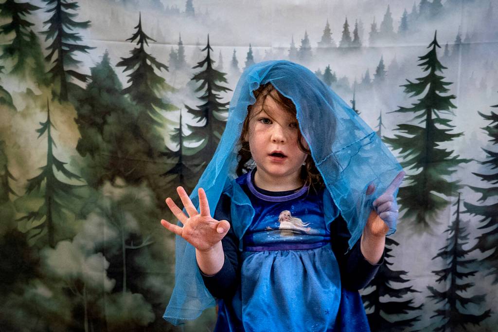 (Photo by David Welton) Daisy Douglas, 4: A piano.