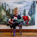 (Photo by David Welton) Nora Boin, 4: A Sleeping Beauty dress and a Ghost Spider suit.