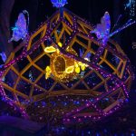 (Photo by Marina Blatt) The beehive, that showcases animated bee wings, is a new addition to this years light display at the Hastie Lake Christmas House.