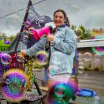 (Photo by David Welton) Over 600 people turned out for the Langley Pride Parade in June, a joyous and colorful celebration.