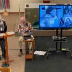 (Photo provided) Mary Sandford and Dick Hall presented during the 2025 MLK event Women of the Movement.