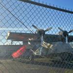 Photo by Allyson Ballard
Preparing and transporting the PBY to Ault Field Road will take three days, scheduled for this Sunday, Monday and Tuesday.