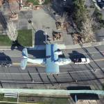 (Photo by Pacific Northwest Naval Air Museum) It took nearly four hours to tow the PBY to the pick-up zone on Saturday, according to the museum.