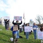 (Photo by Allyson Ballard) Shortly before wrapping up Tuesday afternoon, the group was about 20 people strong.