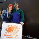 (Photo by David Welton) Caris and Ryan Tucker are the co-owners of the new Driftwood Sauna Co.