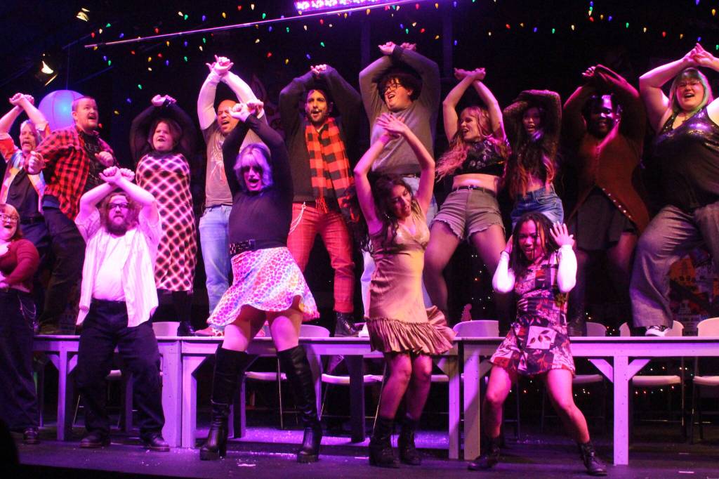 (Photo by Marina Blatt) The Whidbey Playhouse cast for RENT is full of talented actors, singers and dancers who showcase the characters raw emotions in the musical RENT.