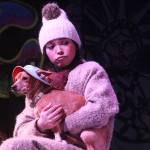 (Photo by Marina Blatt) Happy Campos, playing himself, alongside his mom, Marianne Campos, who plays Junkie, Mimis Mom and Ali in Rent, are the epitome of New York fashion.