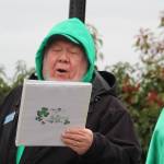 David Lura officiated the St. Patrick's Day parade in 2022.