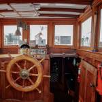 (Photo provided) The pilothouse, pictured from the inside here, is one of the Suvas most distinctive features.