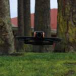 Photos by Allyson Ballard. The class uses quadcopters with cameras attached, made by the company DJI.