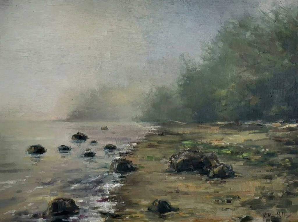 Whidbey artist’s work appears on cover of bestselling novel