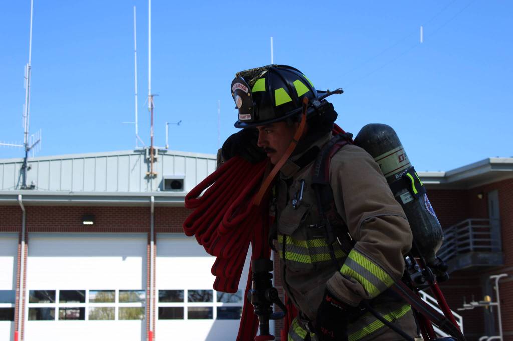 Photo by Allyson Ballard. Anderson said the goal is to be able to reach emergencies within five minutes of dispatch.