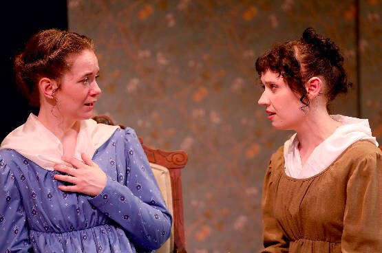 Photo provided by Whidbey Island Center for the Arts. From left are April Herrild and Grace Webb.