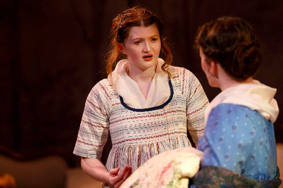 Photo provided by Whidbey Island Center for the Arts. From left are Lucy Curling and April Herrild.