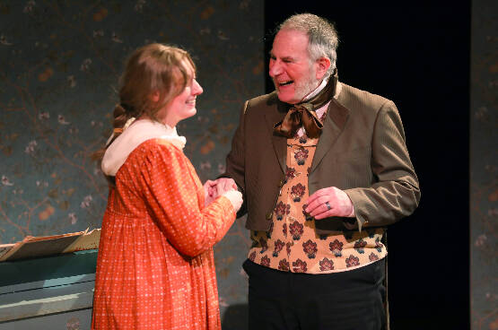 Photo provided by Whidbey Island Center for the Arts. From left are Rachael Spencer and Jeff Natter.