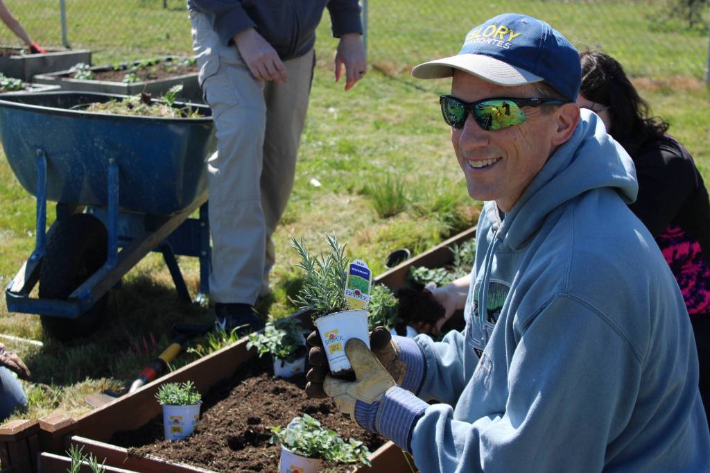 Photo by Allyson Ballard
Gardeners planted an array of vegetables and herbs.