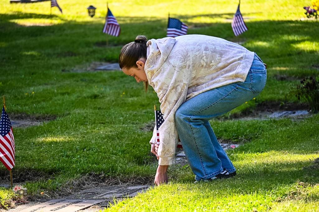 (Photo by Gina Shields) The Pacific Northwest Naval Air Museum hosted last years Memorial Day Service of Remembrance in Oak Harbor as well. It was a nice day to honor those who died in service.