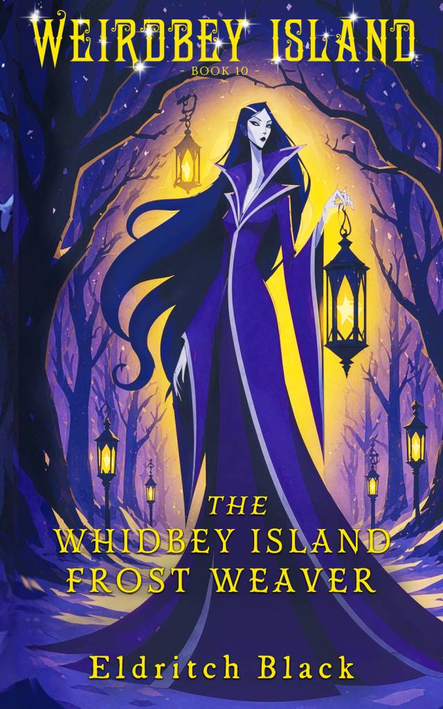 Photo provided. The Whidbey Island Frost Weaver, a story that follows an elf whose arrival on the island unleashes chaos, is Book 10 of the Weirdbey Island series.