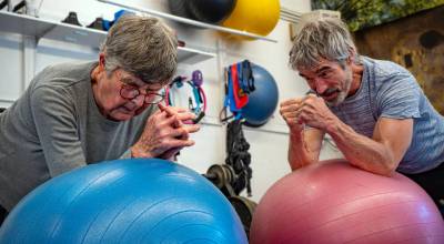 Photo by David Welton. Audie Black has trained with Vibrant Fitness since 2011.