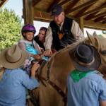 Photos by David Welton. A total of 2,500 children visit the Ranch each year.
