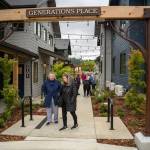 Photo by David Welton. Generations Place includes 14 two- and three-bedroom apartments. The homes are intended for working families, including educators, construction workers, retail employees and social service providers.