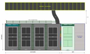 The Whidbey Pickleball Associations plan for its new facility